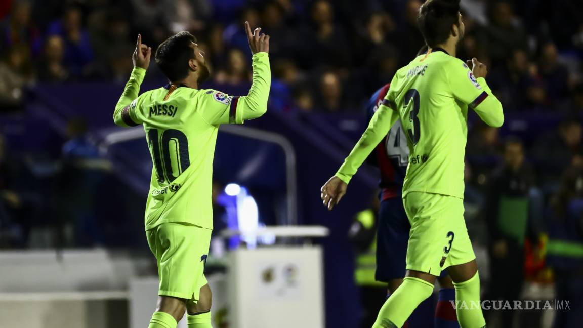 ¡No es de este planeta! Tres goles, dos asistencias y Messi conquista los corazones blaugranas en la goleada al Levante