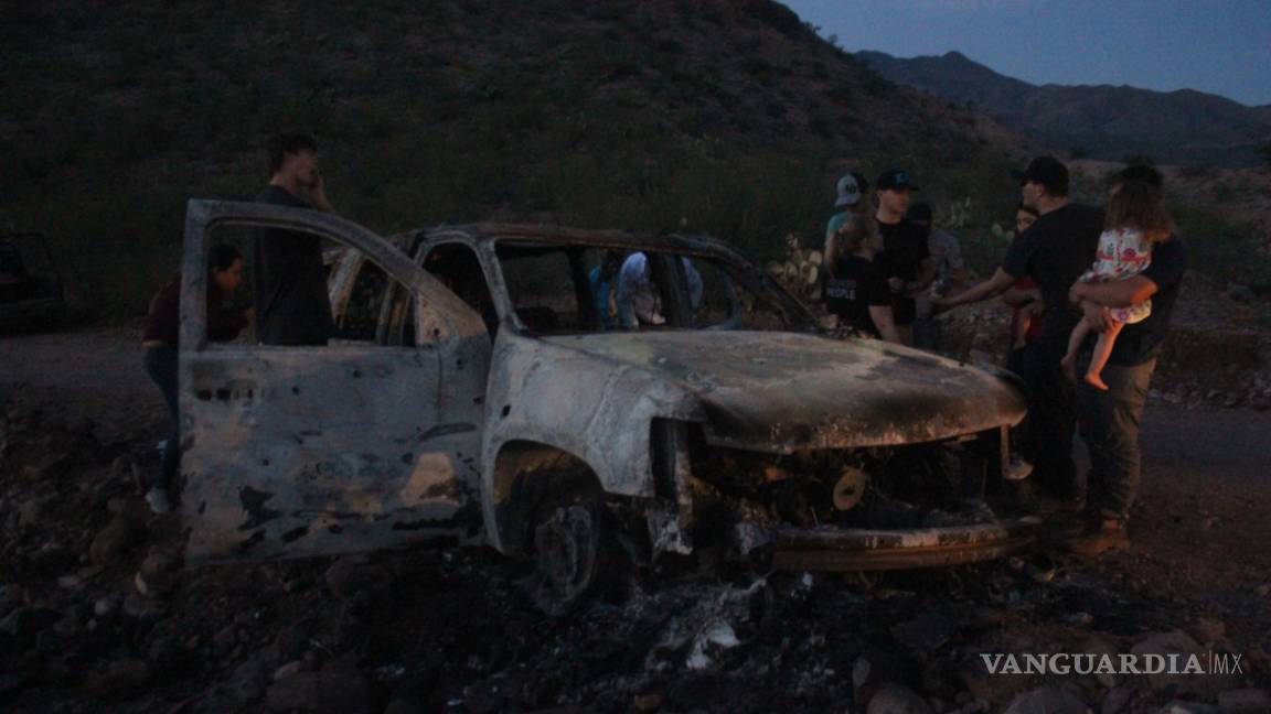 $!Dolorosas imágenes de la masacre de la familia LeBarón