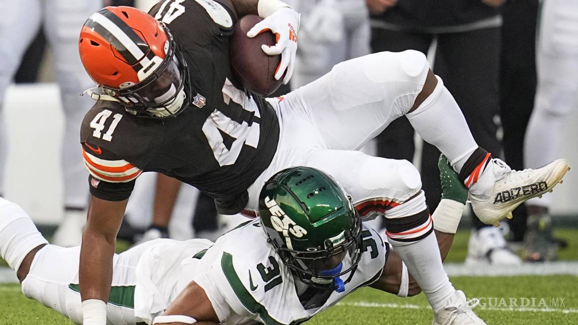 Browns arranca la acción en la NFL con victoria al frente; vence 21-16 a los Jets