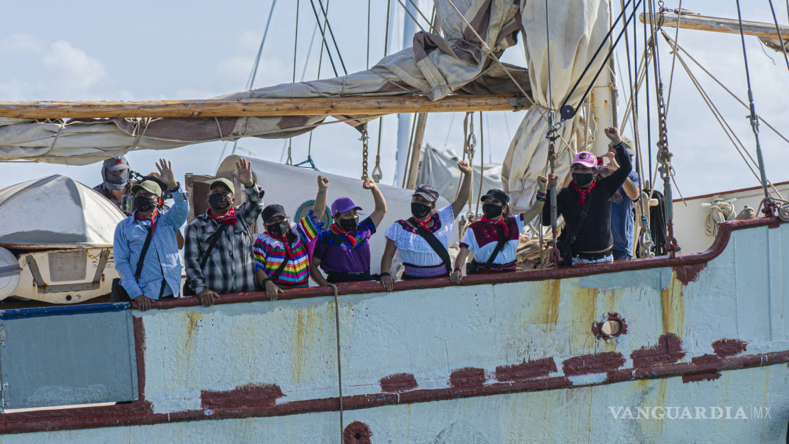 EZLN arriba a costas de Galicia; vistarán 30 naciones