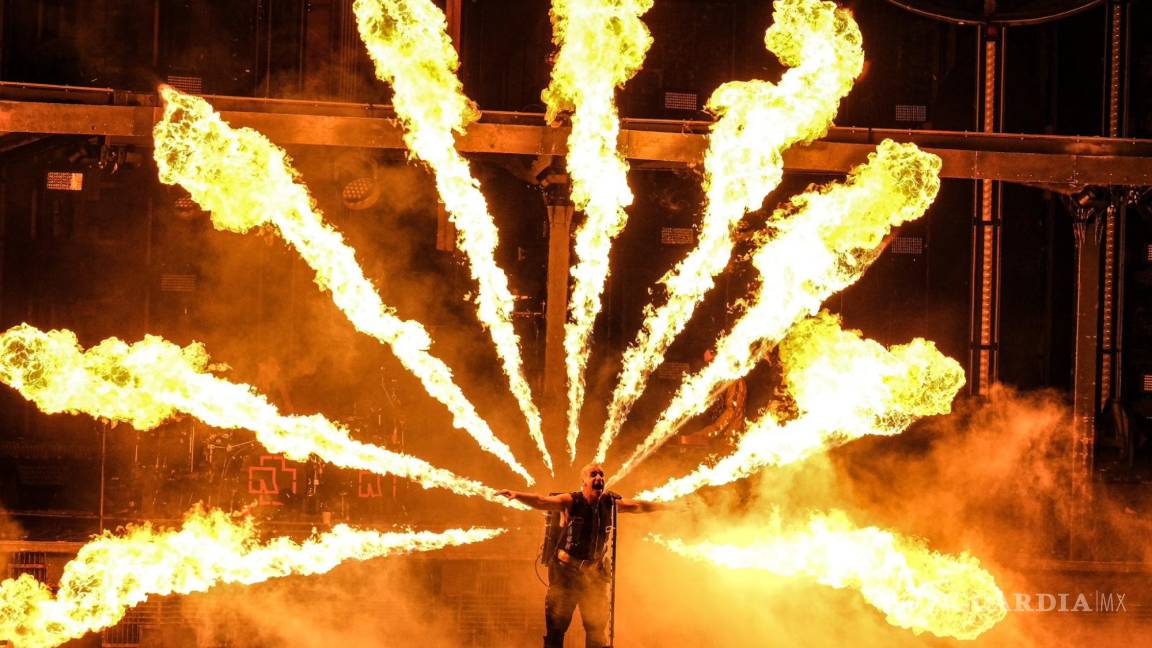 Rammstein ‘incendió’ el Foro Sol de la CDMX