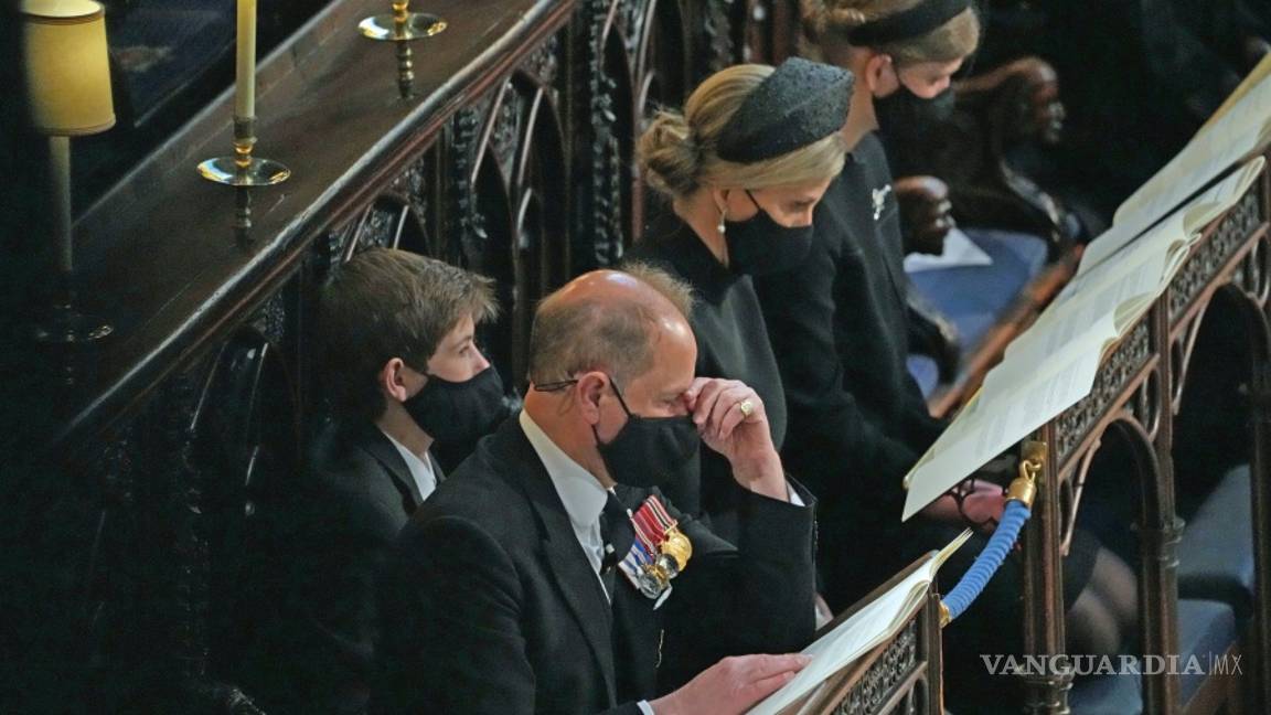 $!Así se despide la familia real británica del príncipe Felipe, esposo de la reina Isabel II