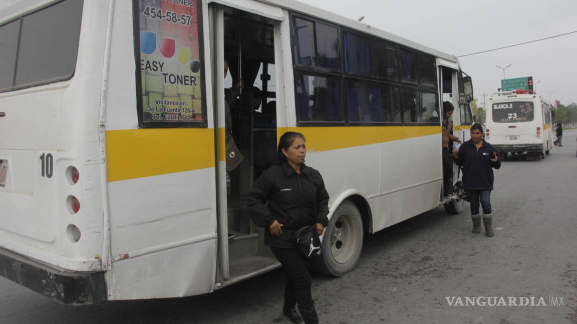 No llega modernización del transporte a Ramos Arizpe