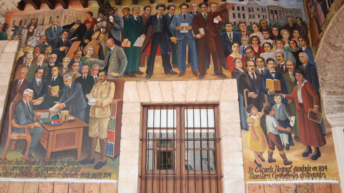 $!El mural más grande de México hecho por una mujer está en Saltillo