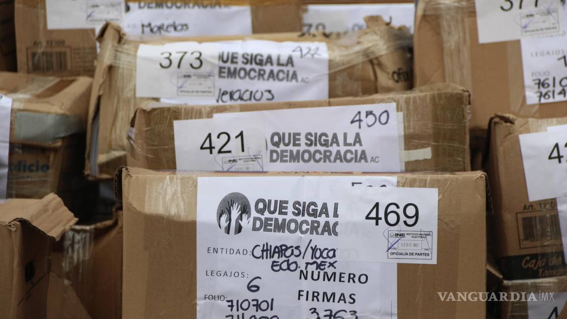 Verifican un millón 429 mil 563 firmas para la revocación