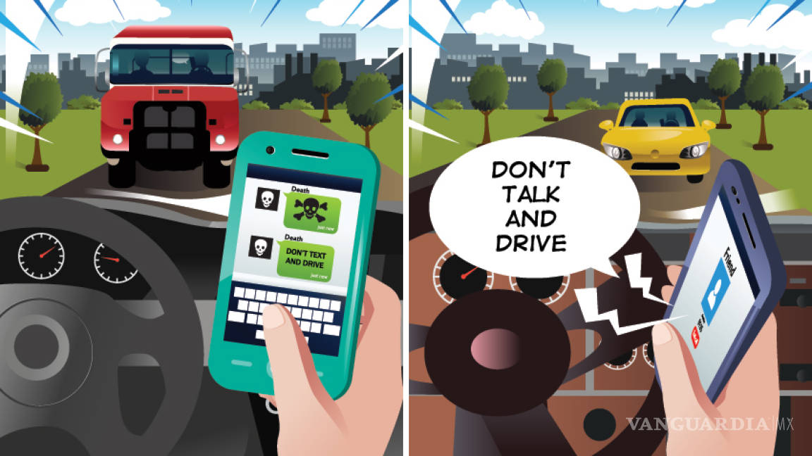 $!Saltillenses se aferran a uso del celular al manejar; multa cuesta 2 mil 418 pesos