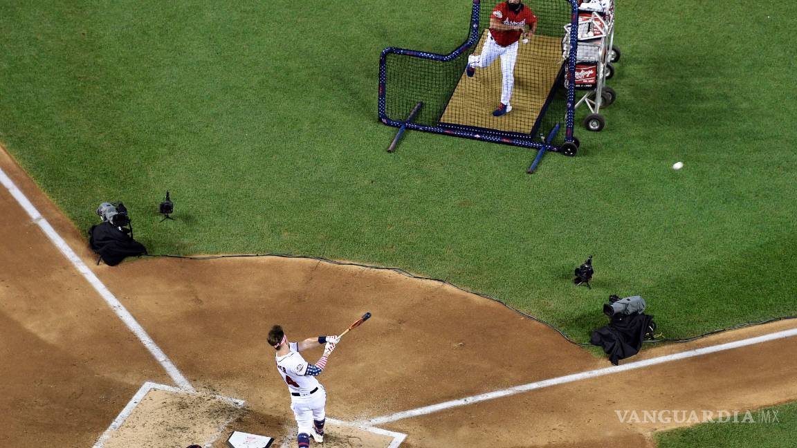 $!¡Bryce Harper es el ganador del Home Run Derby 2018!