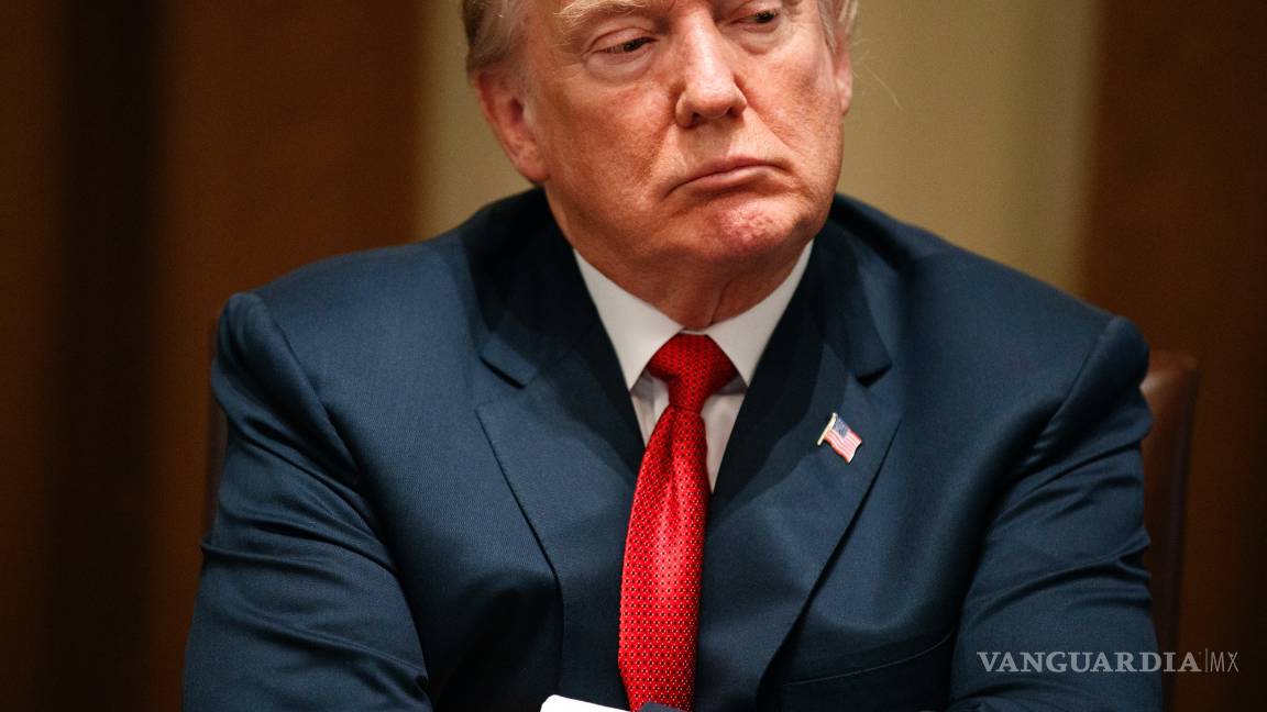 $!Ante caída histórica en Wall Street, Trump guarda silencio