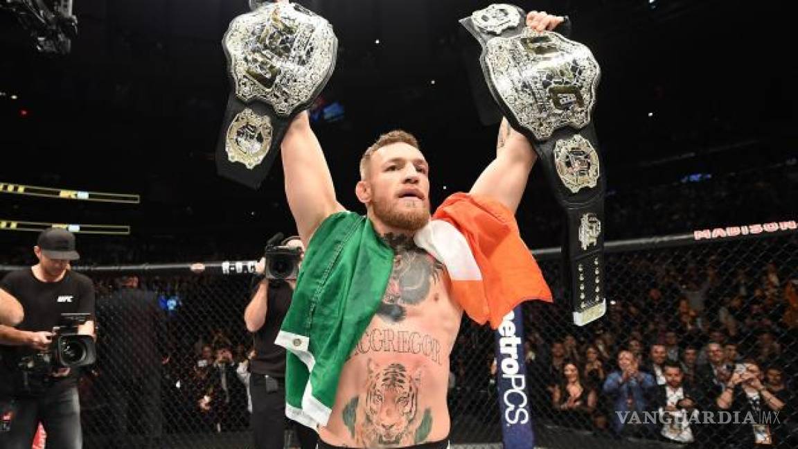 Conor McGregor dejó vacante un título de UFC