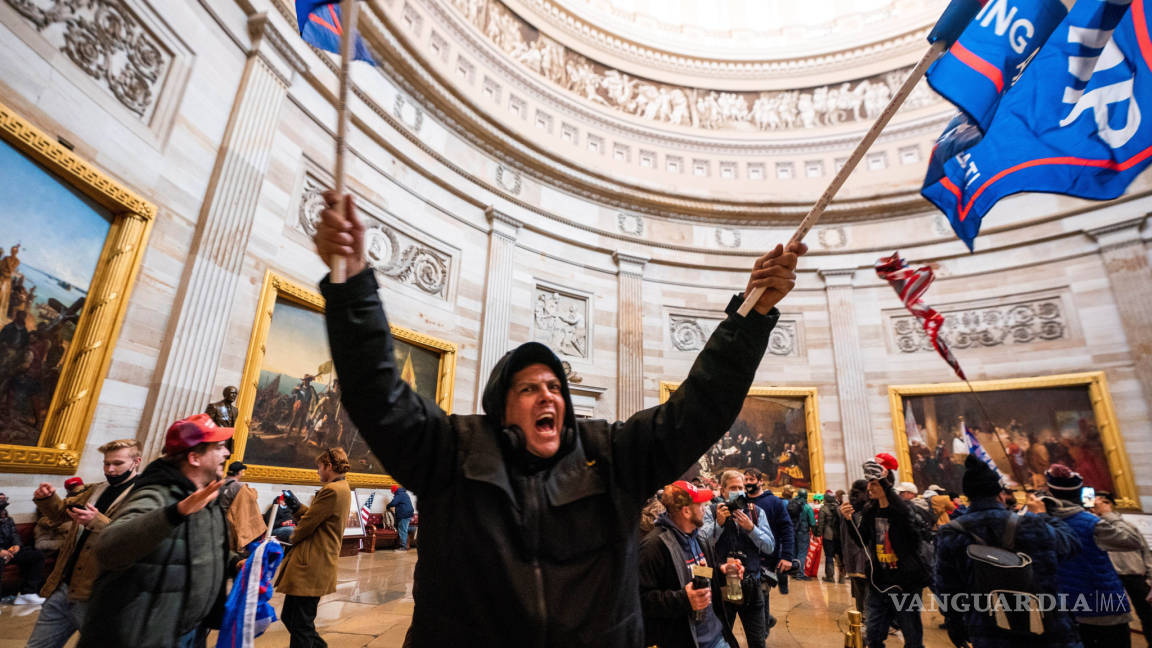 $!Insurrección en Washington: trumpistas asaltan Capitolio