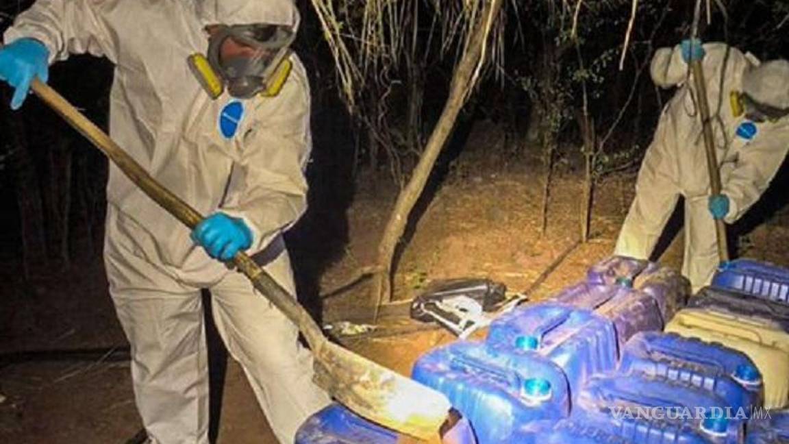 $!Otro golpe al crimen en Sinaloa, Sedena inhabilita tres ‘narcolaboratorios’ de metanfetamina