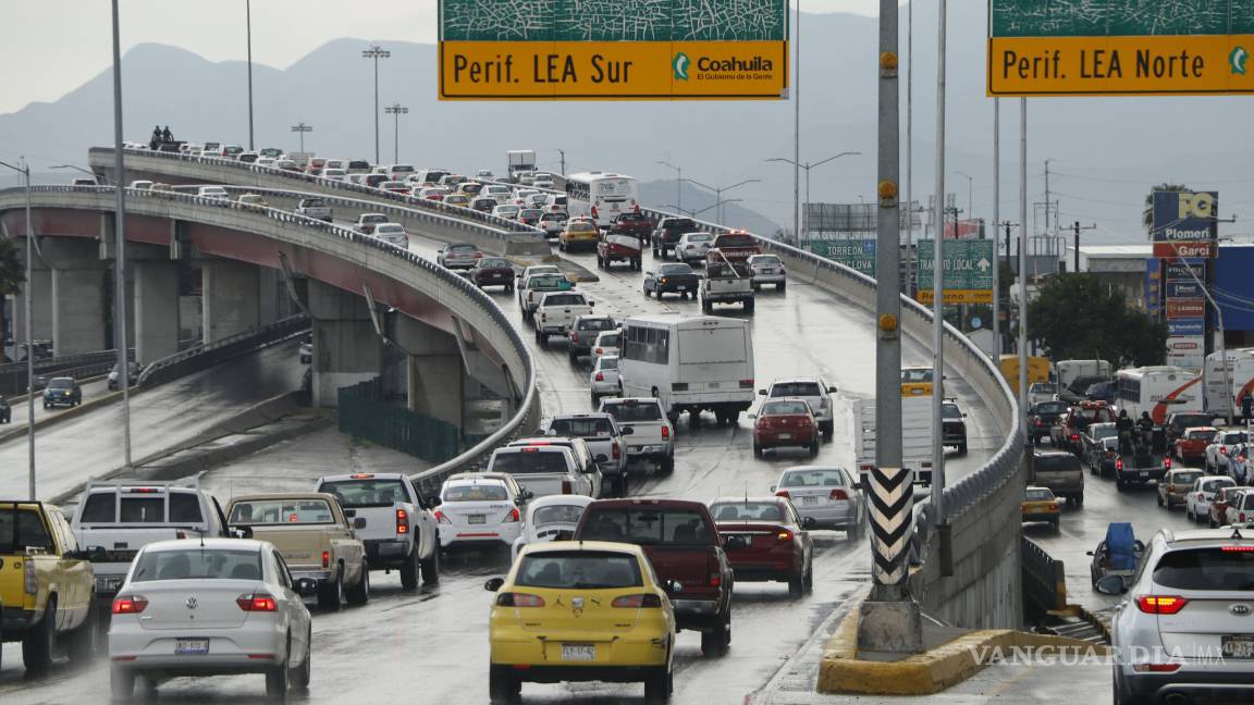 $!Azota aguacero con granizo a Saltillo; causa catástrofes