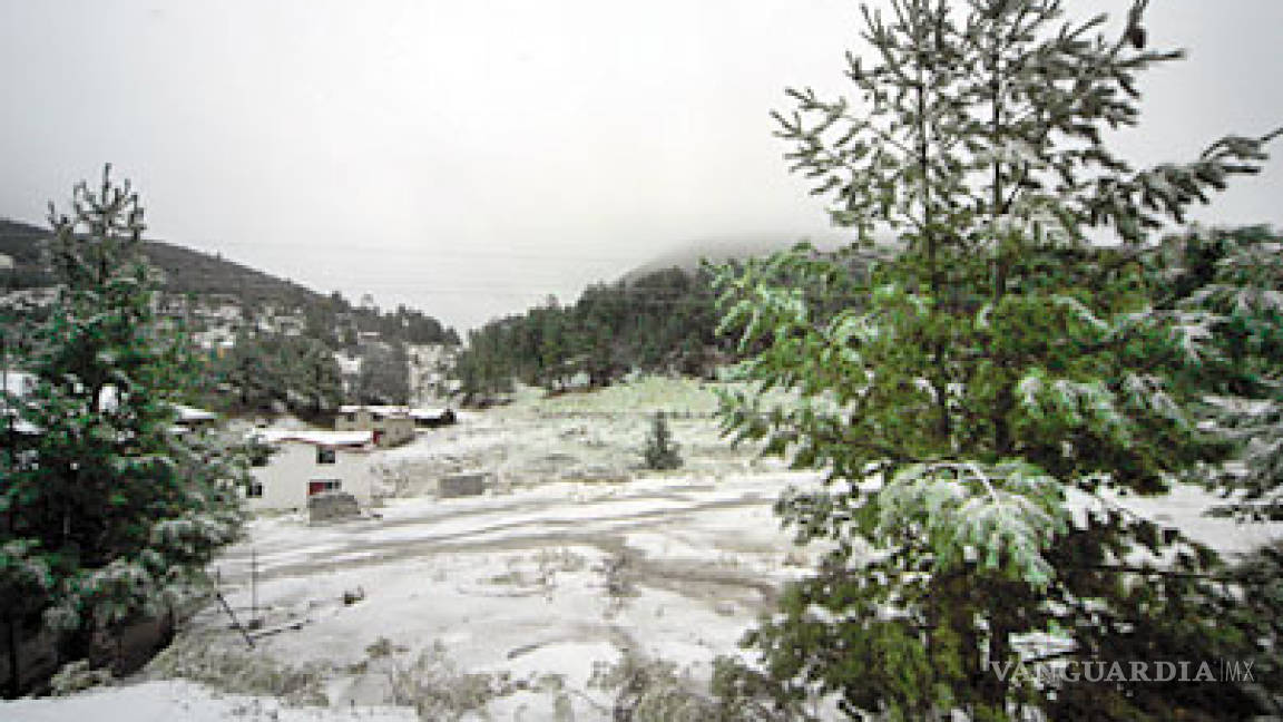 Nieve, aguanieve o lluvia congelante para zonas montañosas del país
