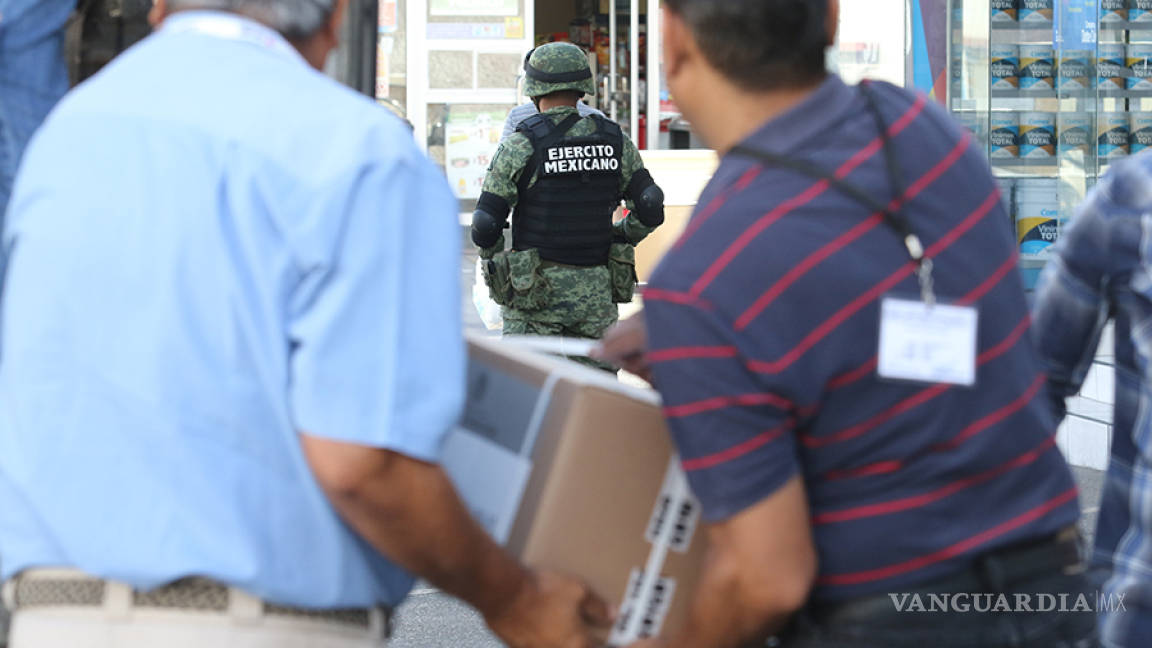 Llegan boletas de elección federal a Coahuila; las resguarda el ejército