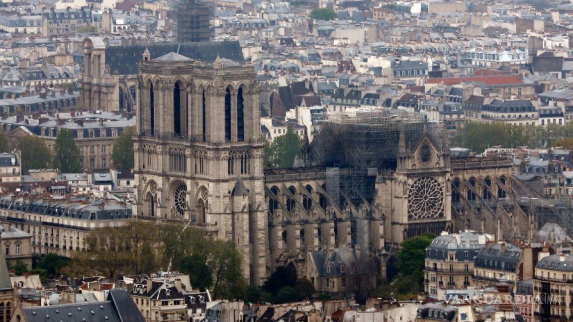 Catedral de Notre Dame, el día después (fotogalería)