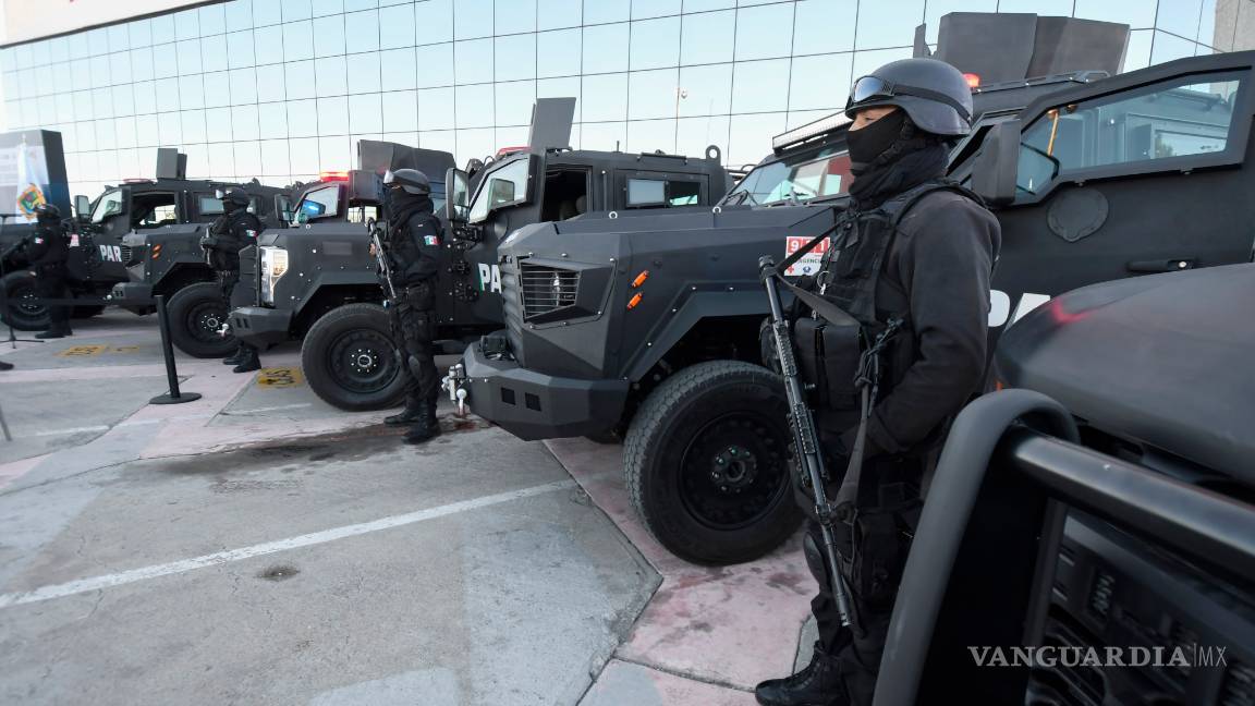 $!Entrega Miguel Riquelme 10 unidades tácticas a las fuerzas de seguridad en Coahuila