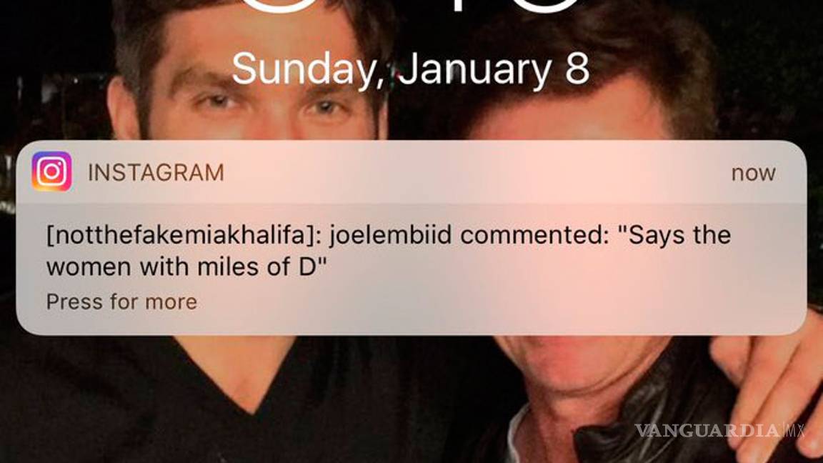 $!La actriz porno Mia Khalifa intentó 'trolear' a jugador de la NBA y así le contestaron