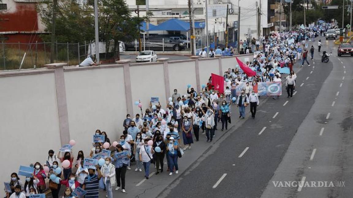 $!Esta convocatoria, formó parte de las diversas manifestaciones “provida” que hubo a nivel nacional