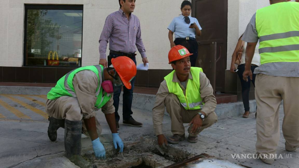 Cancela Simas Torreón drenaje a empresas y a hospital del IMSS