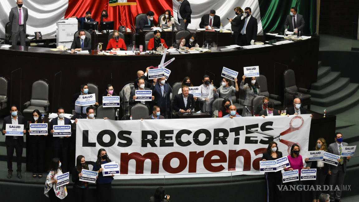Responsabilizan diputados federales de oposición: ‘Alza en presupuesto depende de Morena’