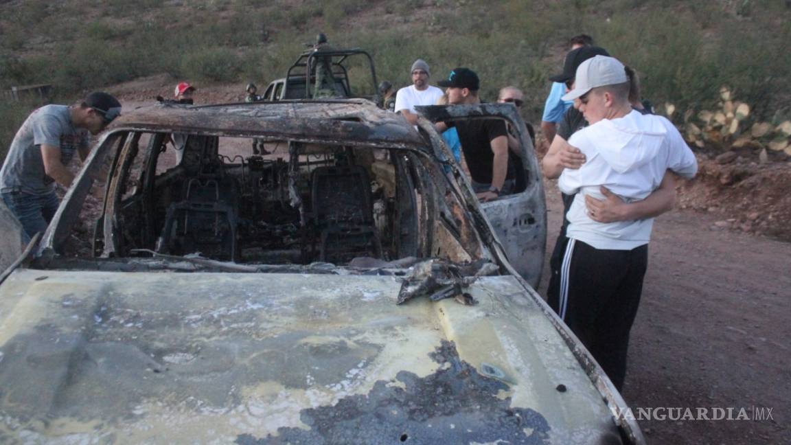 $!Dolorosas imágenes de la masacre de la familia LeBarón