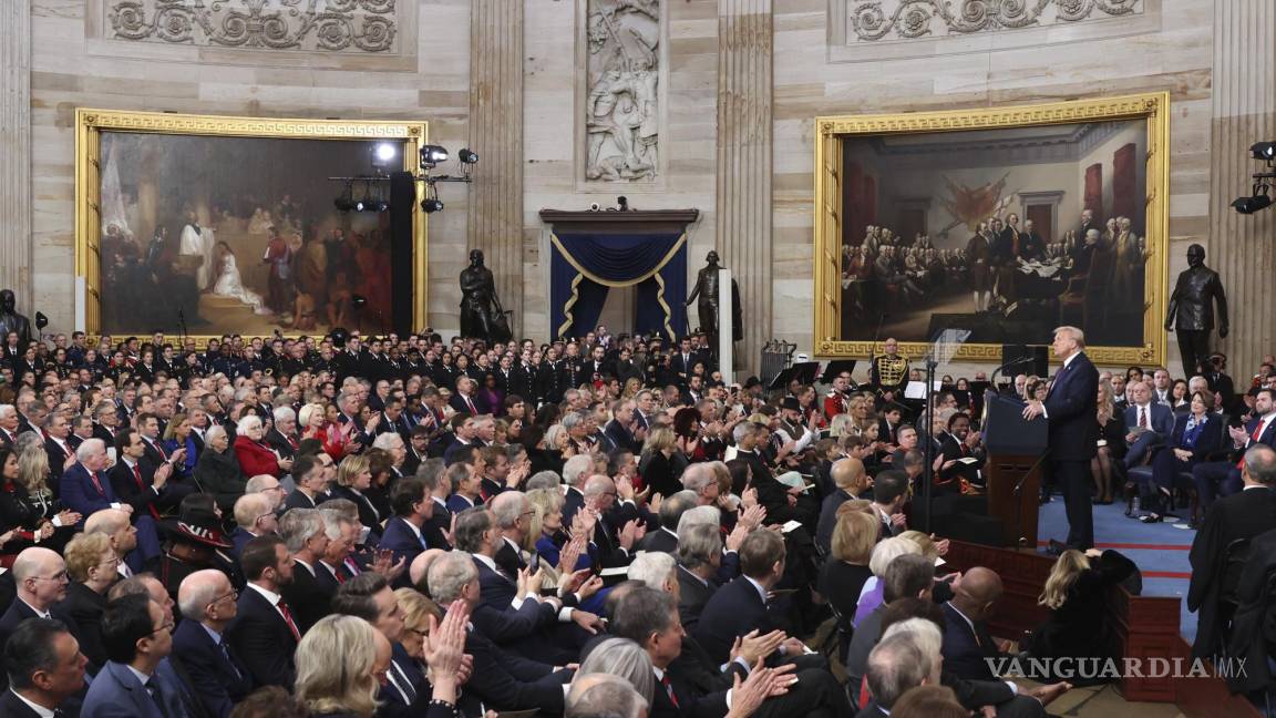 Ceremonia de investidura de Trump alcanzó hasta 170 mdd en costos; Congreso de EU aportó 90