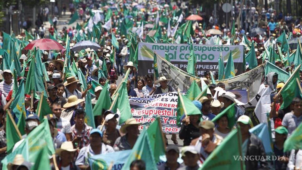 Sindicatos campesinos de México rechazan renegociación del Nafta