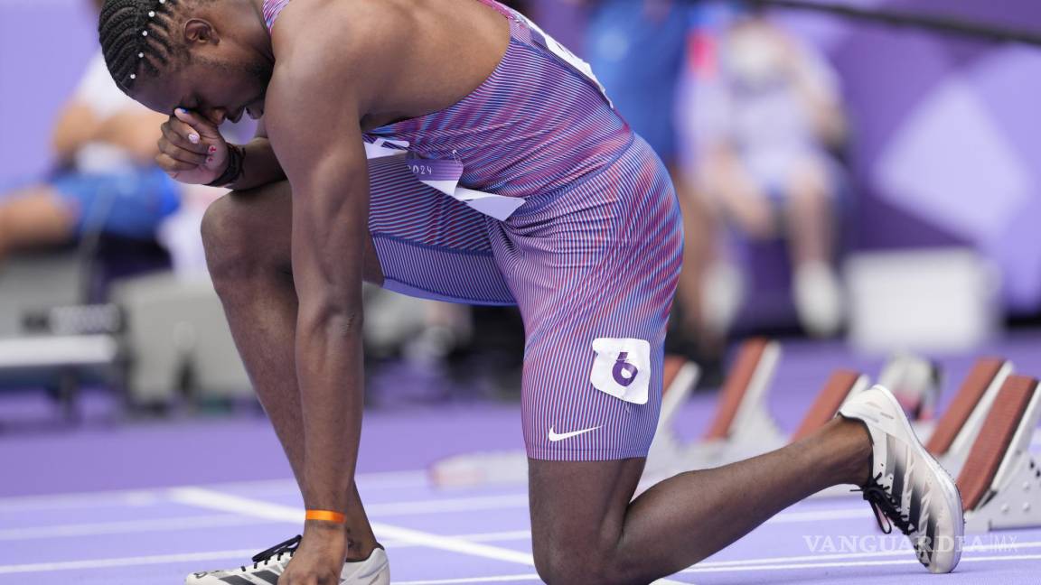 Noah Lyles clasifica a Semifinales de atletismo, ¡pero lo sufrió!