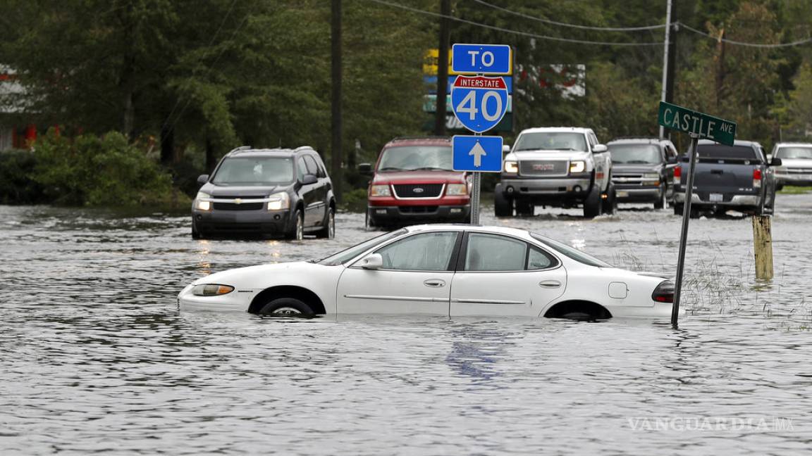 Temen desbordamientos de ríos por lluvias de Florence