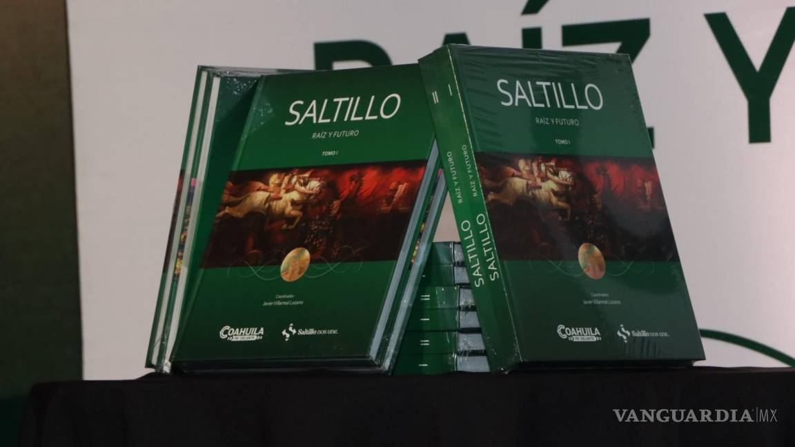 Presenta Chema Fraustro libros “Saltillo Raíz y Futuro”