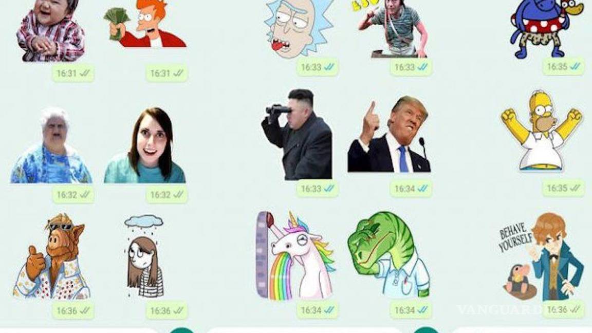 $!Stickers con sonido, lo nuevo en WhatsApp