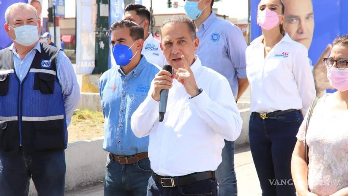 AMLO quiere gobernar Nuevo León a través de Samuel García, advierte Fernado Larrazabal