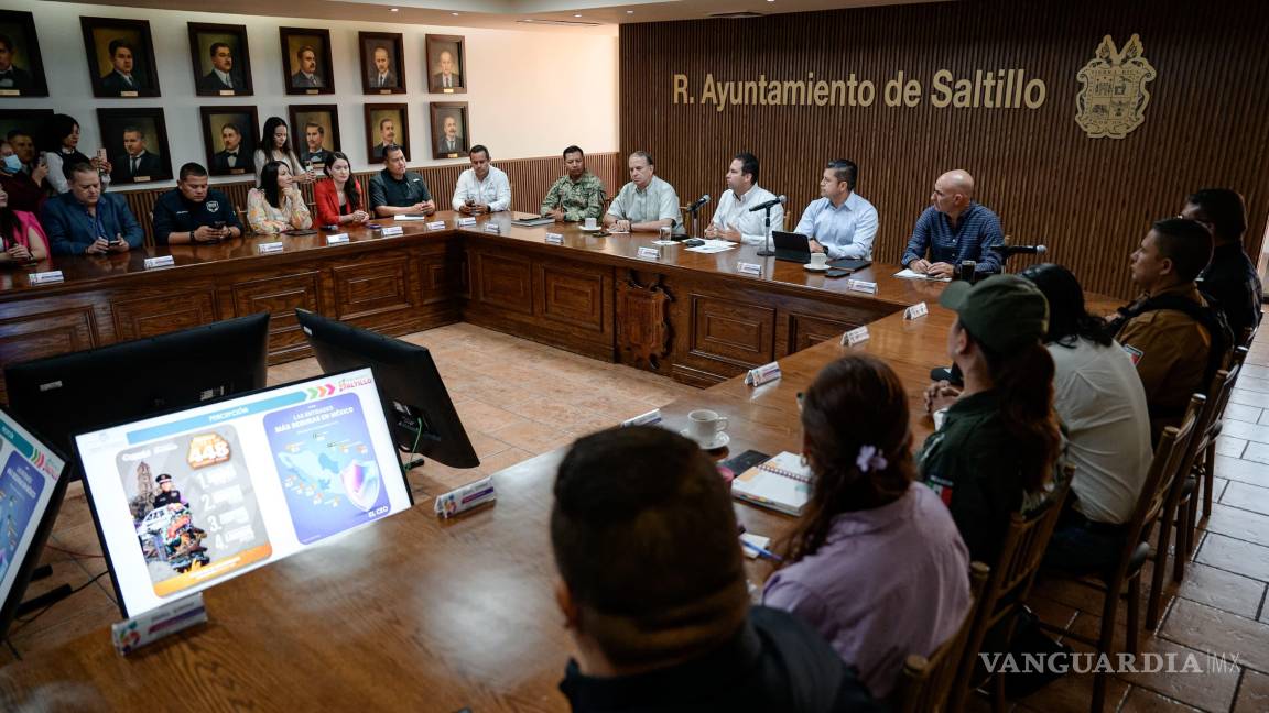 $!Funcionarios y representantes de diversas corporaciones participaron en la mesa de seguridad ordinaria.