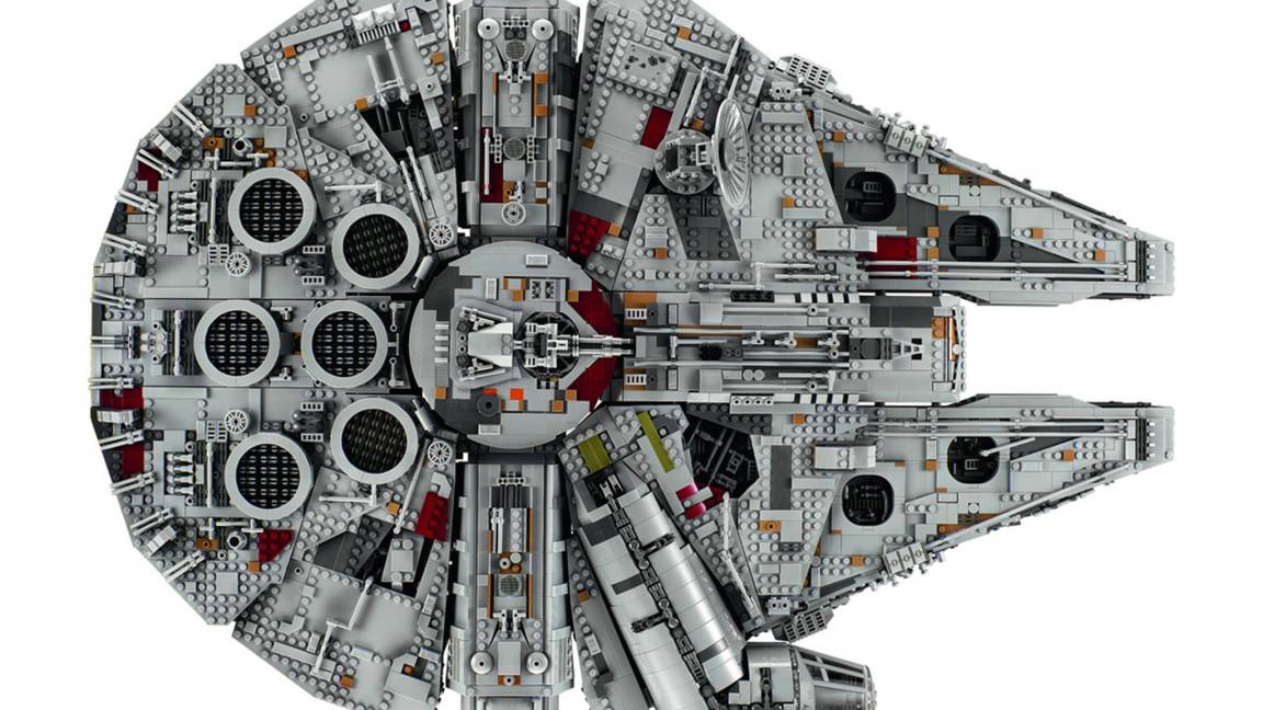 ¡Hasta 800 dólares este set del Halcón Milenario de LEGO!