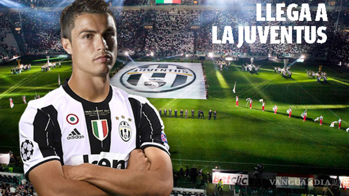 ¡Es oficial! Cristiano Ronaldo es nuevo jugador de la Juventus