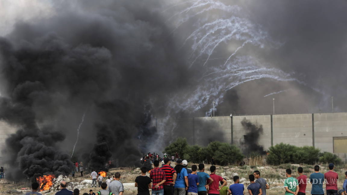 Fuego cruzado en la Franja de Gaza