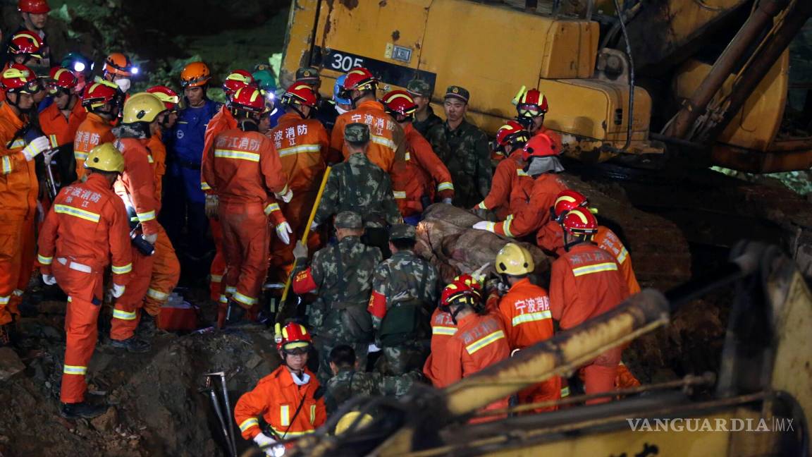 $!Alud en China deja al menos 21 muertos