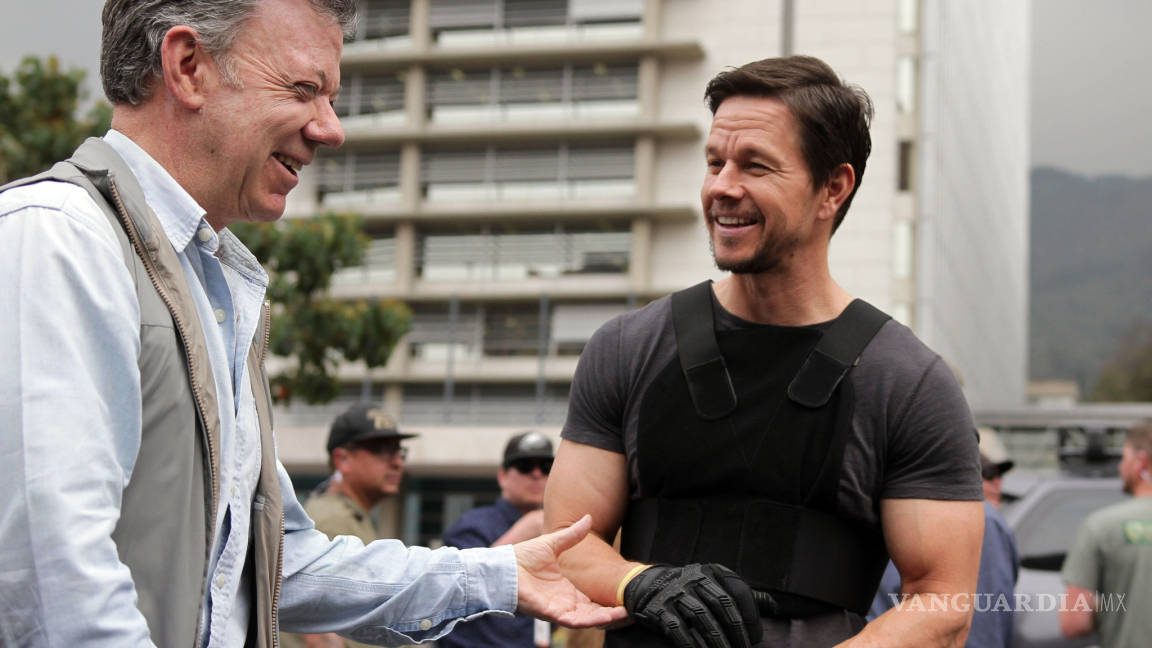 Mark Wahlberg está encantando filmando en Bogotá