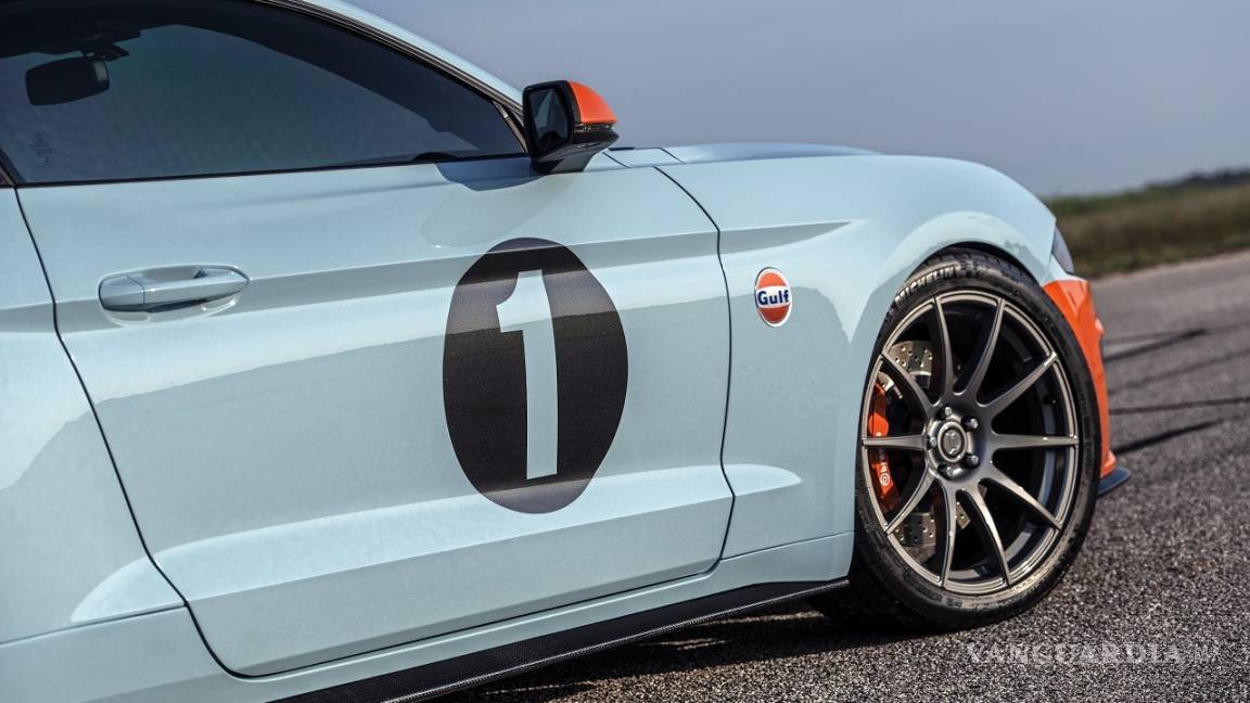 $!Ford Mustang Gulf Heritage Edition, edición que honra a los GT-40 campeones