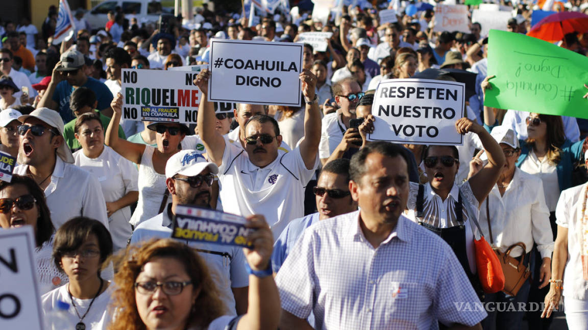 Para recordar, hoy se cumple un año de la gran movilización por un #CoahuilaDigno