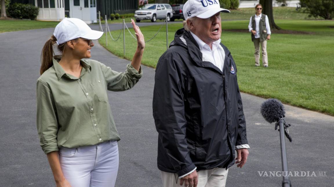 Reafirma Trump la necesidad del muro en visita a Florida