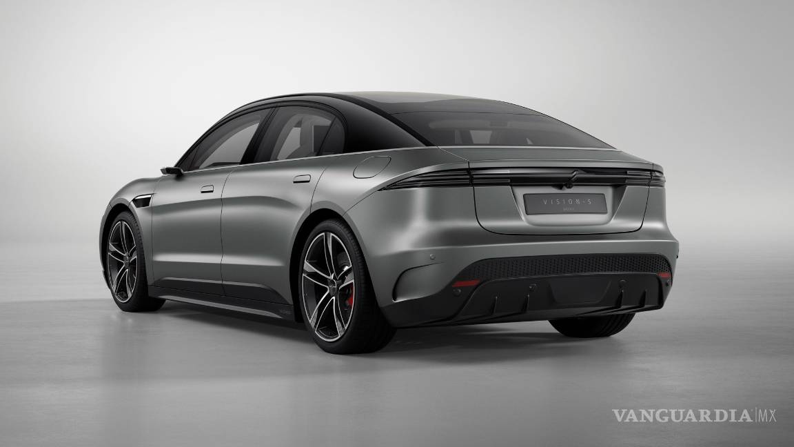 $!Presume Sony el Vision-S su vehículo eléctrico que no está a la venta