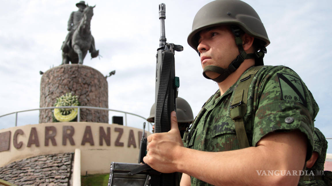 Guardia de honor por Plan de Guadalupe