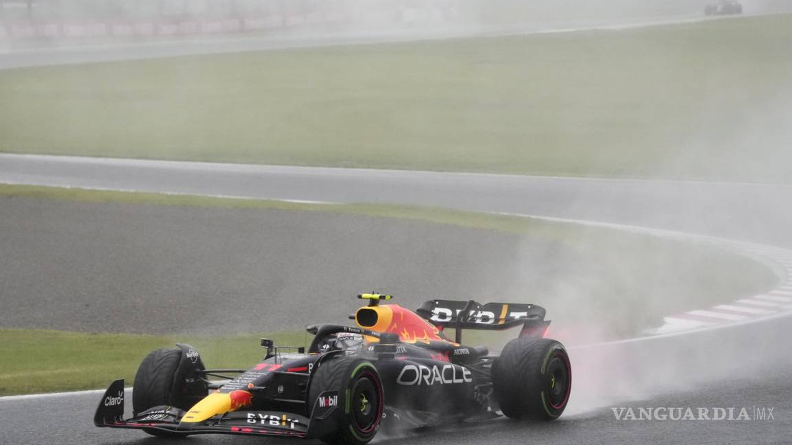 ¡Ni la lluvia detiene a ‘Checo’ Pérez! Termina en segundo del GP de Japón