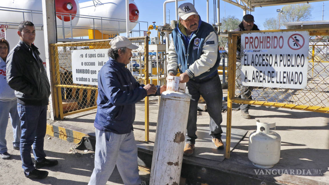Aumenta en Saltillo 60 por ciento la venta de gas LP