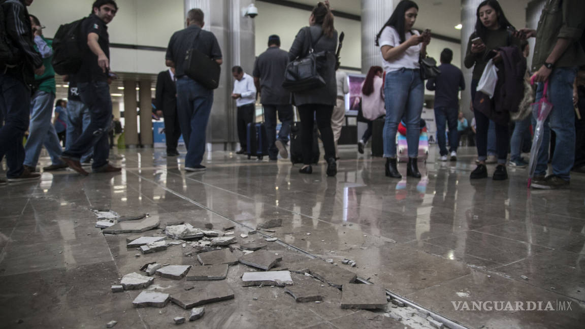 Aeroméxico cancela más de 100 vuelos por sismo