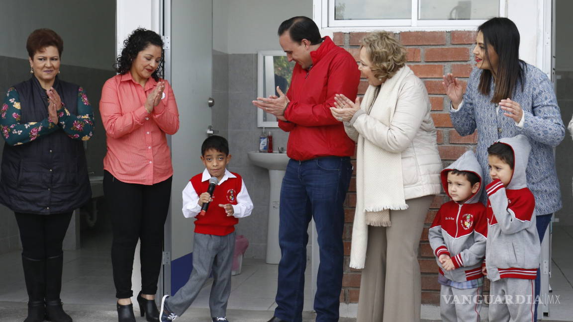 Invierte Municipio de Saltillo 2 mdp en mejoras en jardín de niños