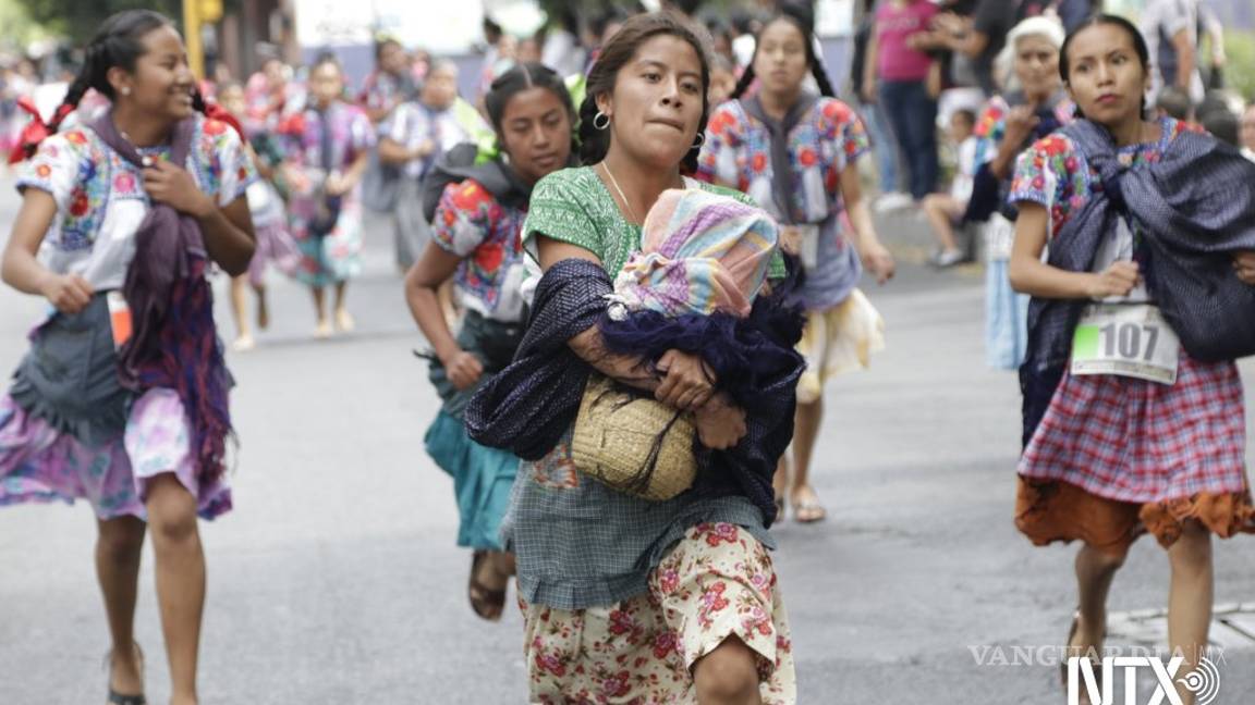 $!Mujeres de Puebla participan en la Carrera de la Tortilla