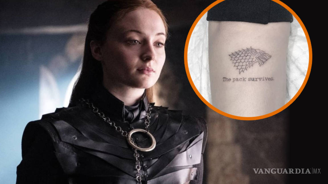 El tatuaje de Sansa Stak reveló hace un año el final de Game of Thrones
