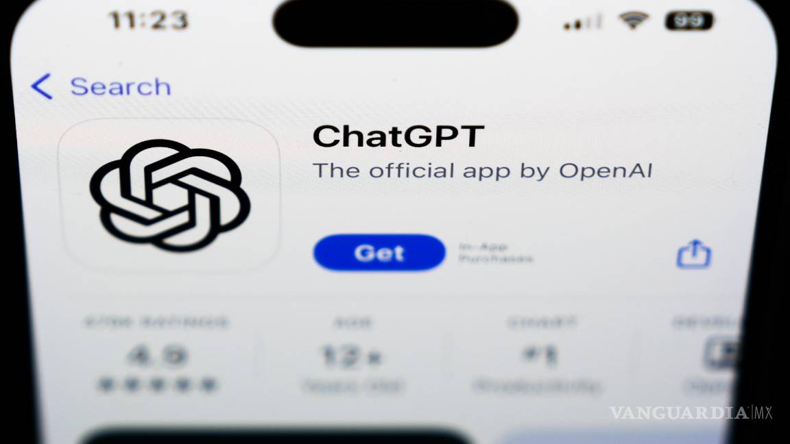 $!En la imagen se ve un logotipo de ChapGPT en un teléfono inteligente en West Chester, Pensilvania.